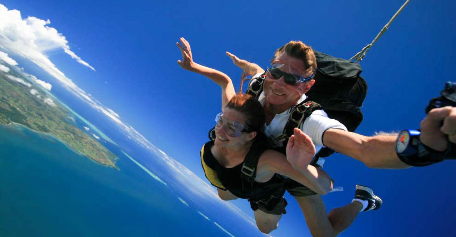 Exercez le Sky dive (la chute libre) à Puerto Vallarta